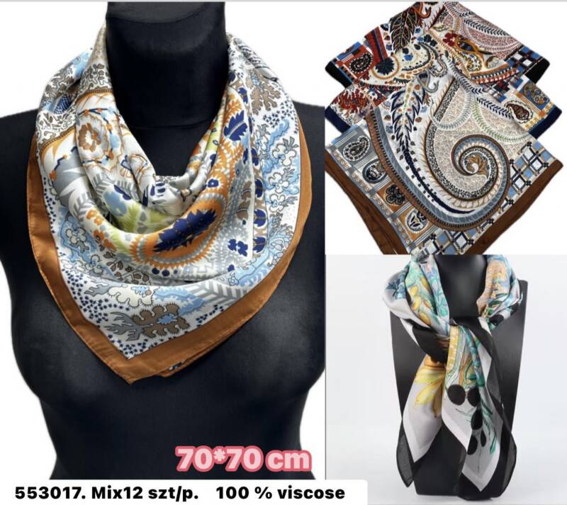 Chuska damskie Roz Standard,  Mix kolor Paczka 12 szt